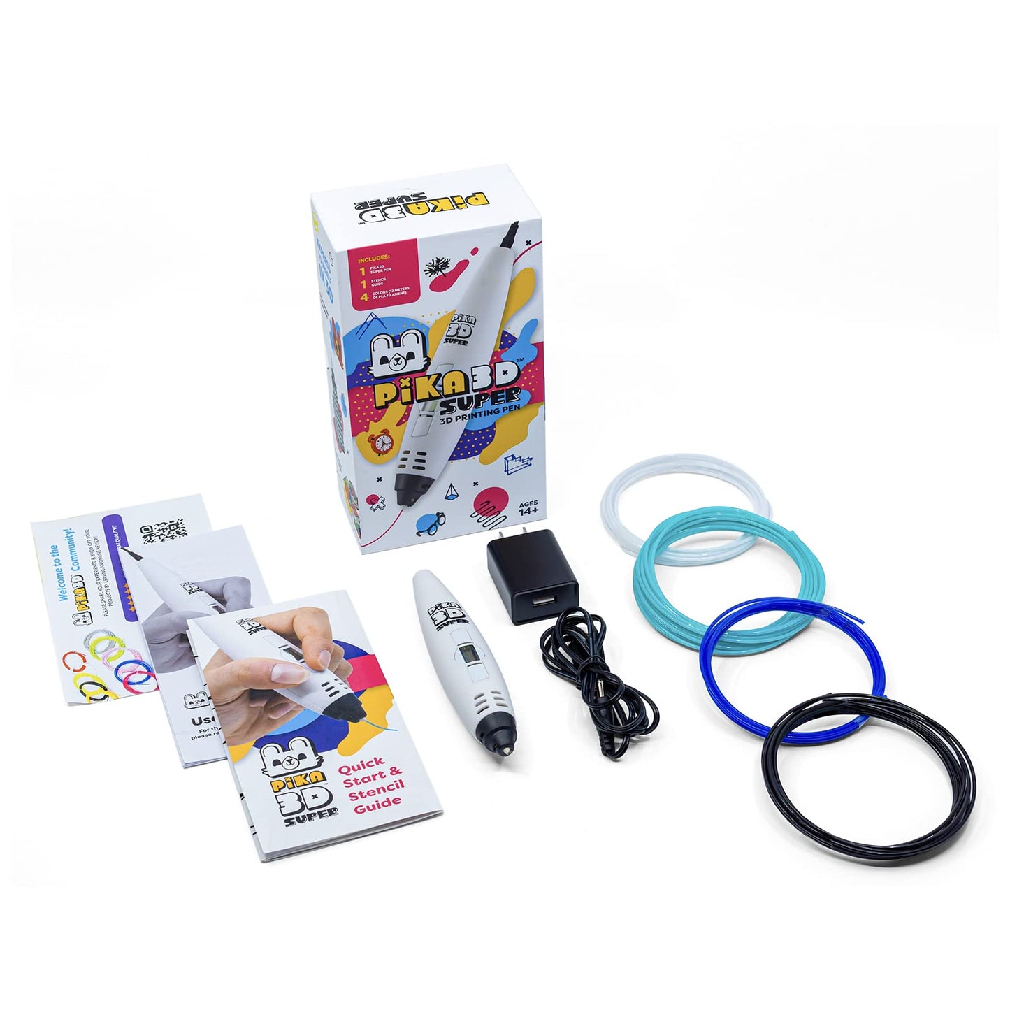 PIKA3D SUPER - 3D Printing Pen for young creators