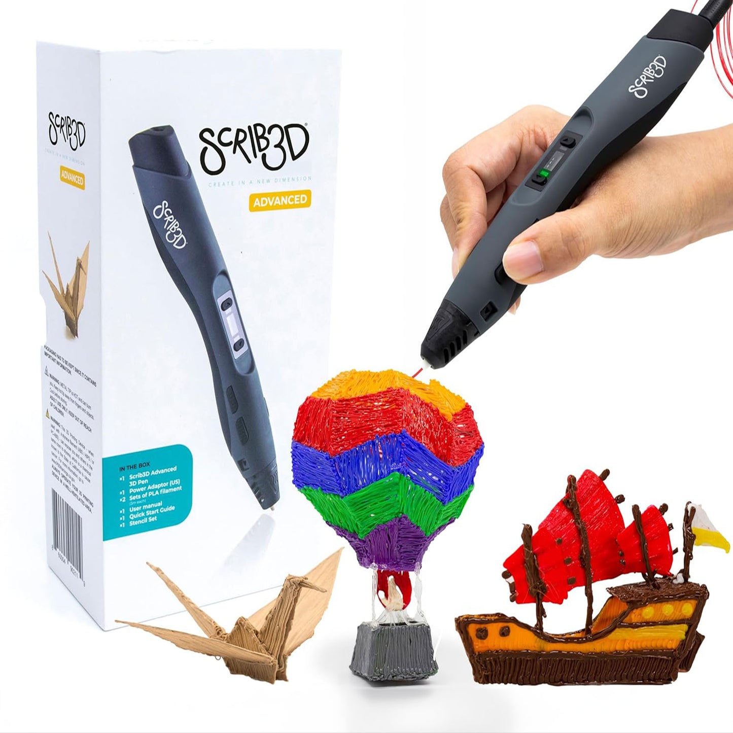 Scrib3D Advanced 3D Printing Pen
